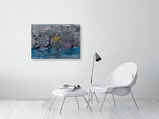 A Painted Ship Upon A Painted Ocean, Art Print