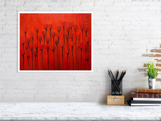Flowers of Remembrance, Art Print