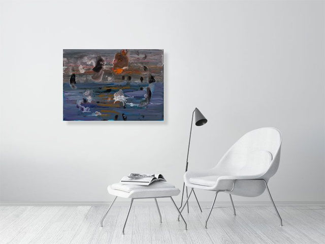 The Creatures Come Out To Play, Art Print